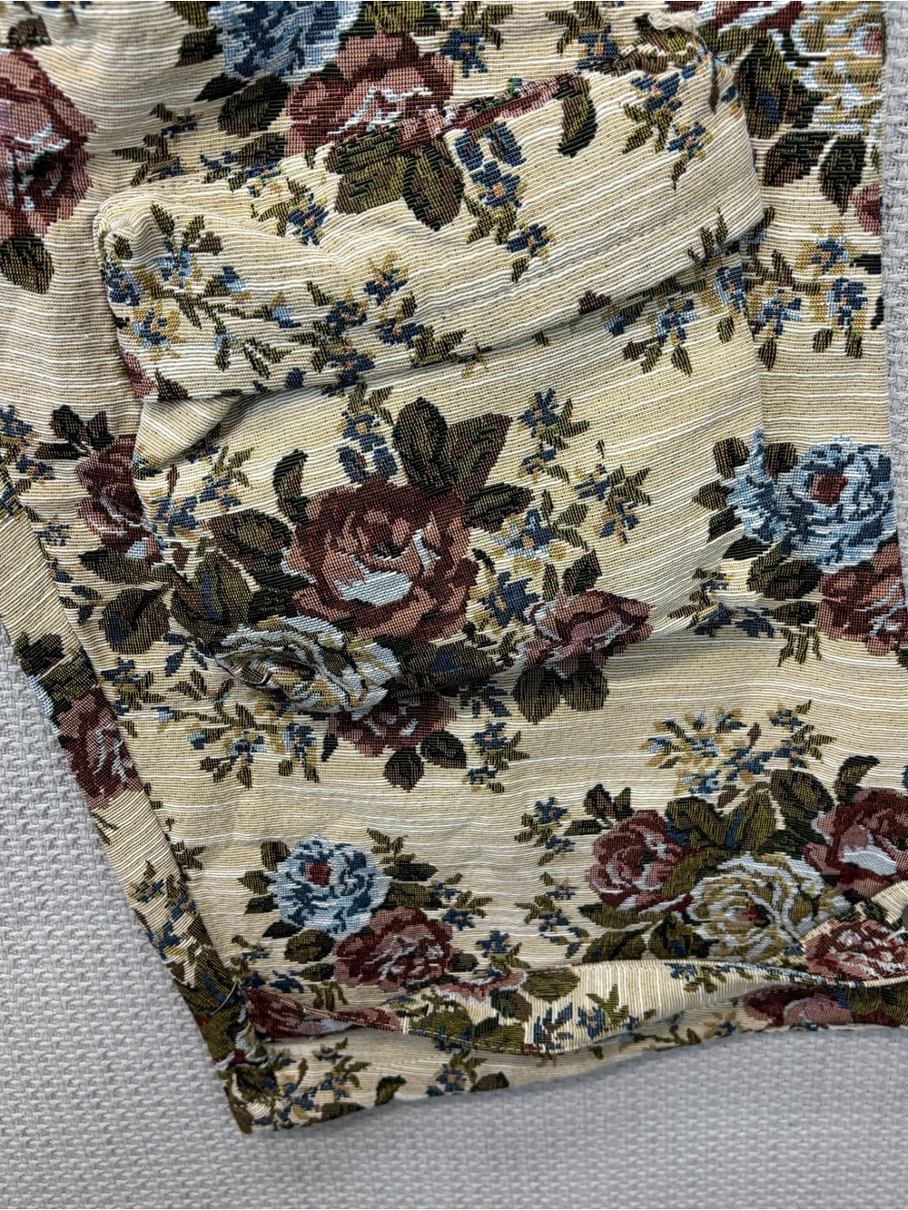 NWT Daisy Tapestry Women’s Wide Leg Pants 2X Floral Cargo Boho Baggy Festival - Picture 6 of 12